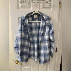 Legendary Whitetails Light Blue Checkered Flannel